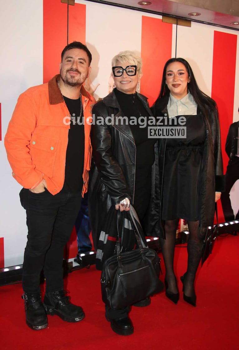 Fede Bal, Carmen Barbieri y Evelyn Botto (Foto: Movilpress)