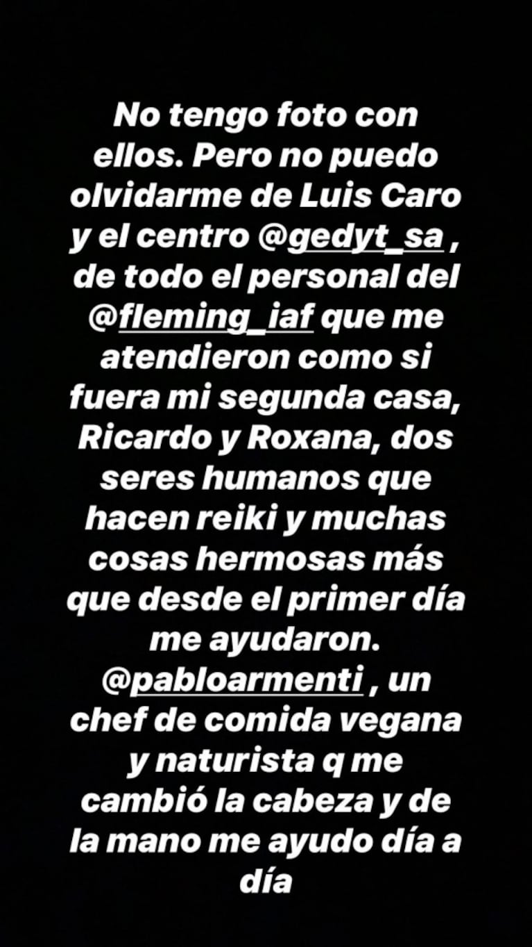 Fede Bal contó cómo continuará su tratamiento tras vencer al cáncer: "Siempre voy a ser un paciente oncológico"