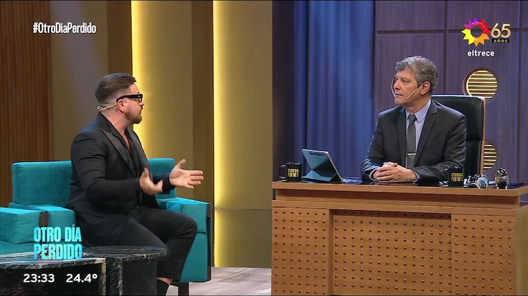 Fede Bal en Otro Día Perdido con Mario Pergolini (Foto: captura de eltrece).
