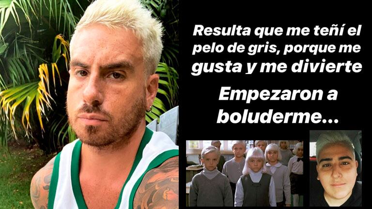 Fede Bal se tiñó le pelo de gris ¡y llegaron los divertidos memes!: Las que me odian dicen... 