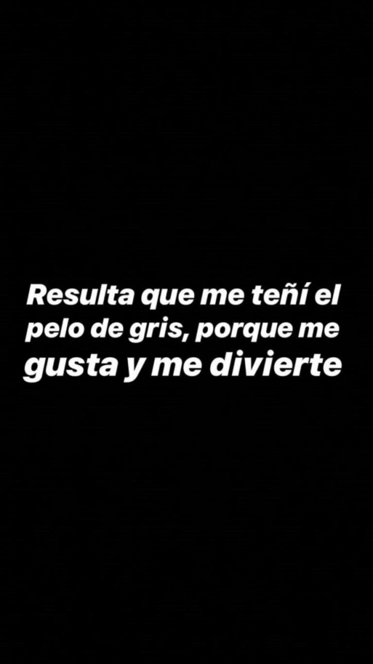 Fede Bal se tiñó le pelo de gris ¡y llegaron los divertidos memes!: "Las que me odian dicen..." 
