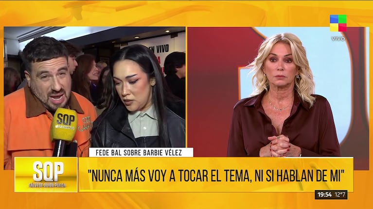 Fede Bal y Evelyn Botto hablaron con Yanina Latorre para SQP (Foto: captura de América).