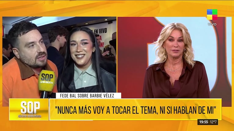 Fede Bal y Evelyn Botto hablaron con Yanina Latorre para SQP (Foto: captura de América).