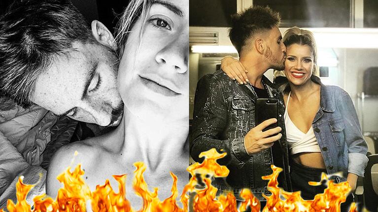 Fede Bal y Laurita Fernández, apasionados en Instagram. 