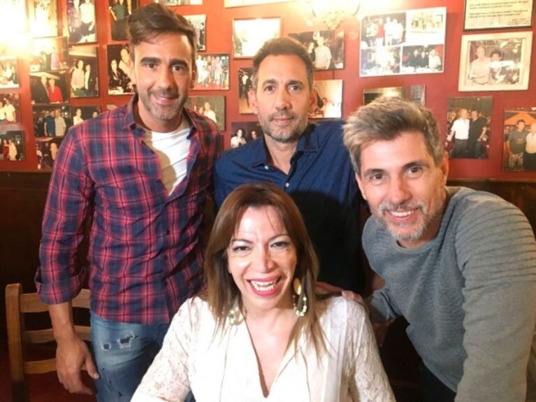 Fede Hoppe fue a ver a Maca Rinaldi al teatro: foto juntos y dulce declaración de amor de la bailarina