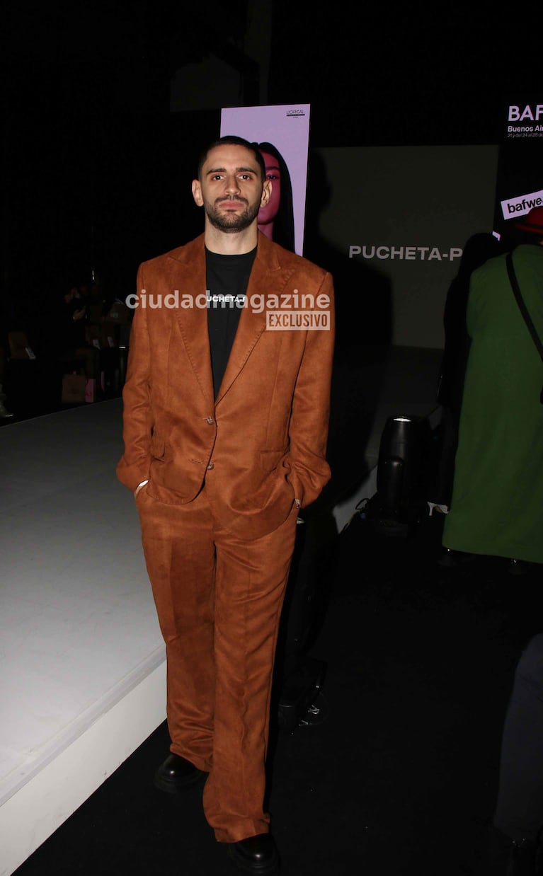 Fede Popgold en el BAFWEEK (Foto: Movilpress).