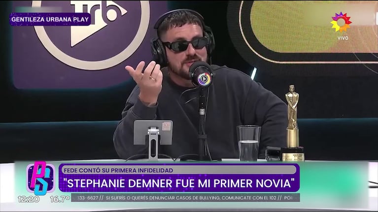 Federico Bal contó su anécdota con Stephanie Demner en Urbana Play.
