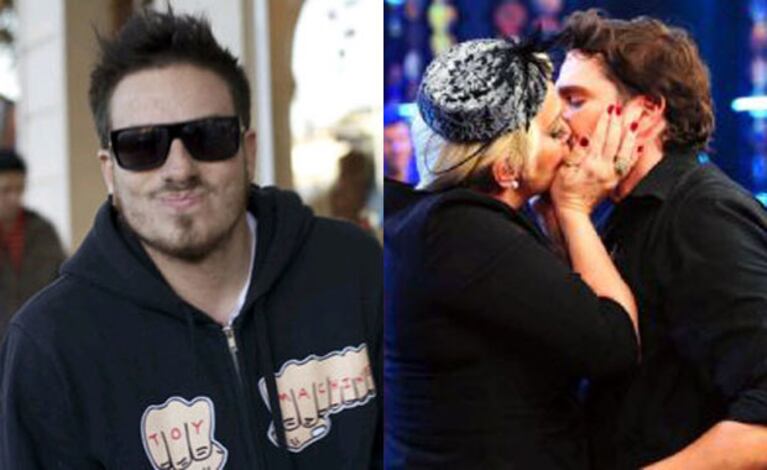 Federico Bal, duro contra Alé por el beso a su mamá (Fotos: Web). 