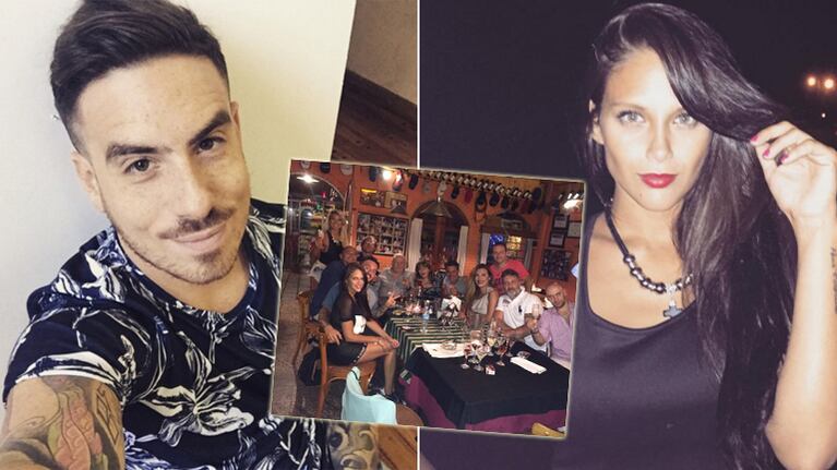 Federico Bal y Barbie Vélez, cada vez más juntos: abrazo y mimos durante una cena