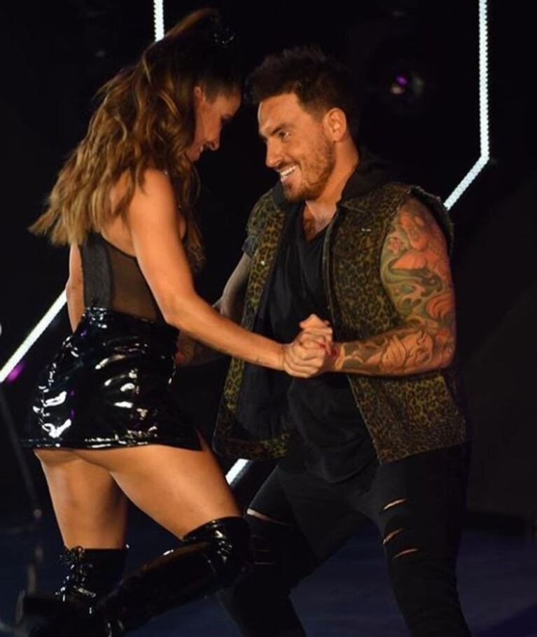 Federico Bal y el besazo a Lourdes Sánchez en el Súper Bailando: "Para qué me invitan si saben cómo me pongo"