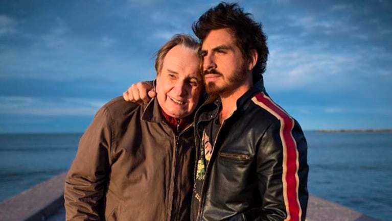 Federico Bal y su papá, Santiago.