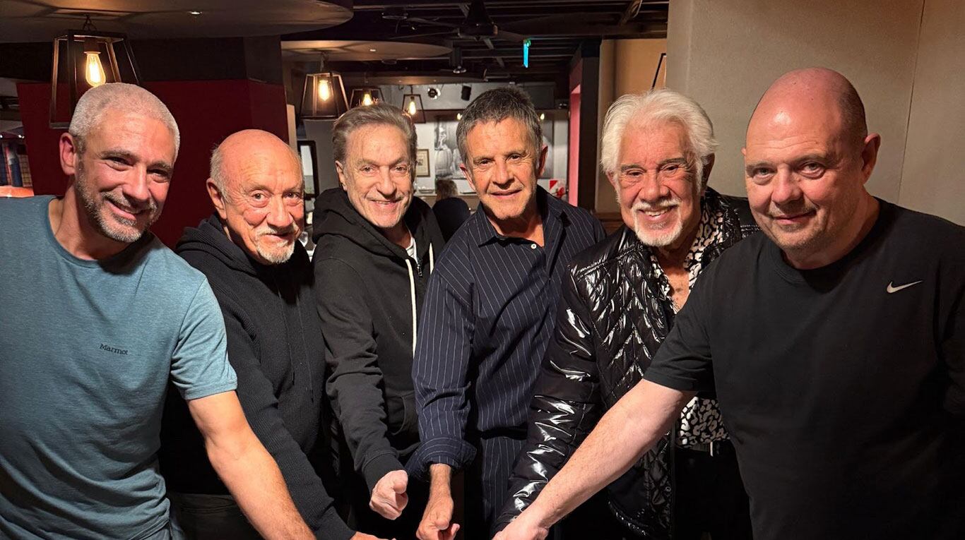 Federico Palazzo, Osvaldo Santoro , Antonio Grimau, Osvaldo Laport, Raúl Lavié y Carlos Rottemberg. (Foto: Prensa)