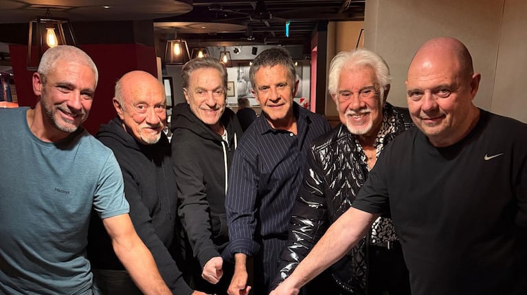 Federico Palazzo, Osvaldo Santoro , Antonio Grimau, Osvaldo Laport, Raúl Lavié y Carlos Rottemberg. (Foto: Prensa)
