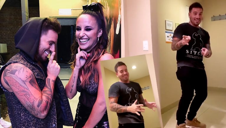 Federico repasó la coreo, ¡mientras Lourdes está internada!