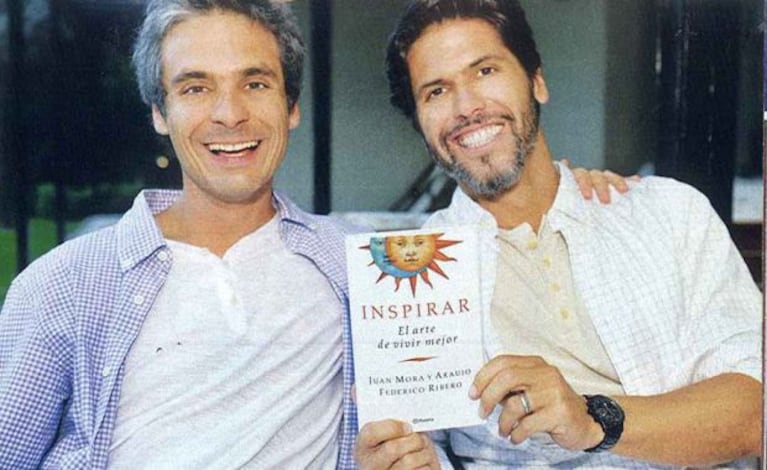 Federico Ribero escribió un libro junto a su instructor espiritual Juan Mora y Araujo (Foto: revista Gente)