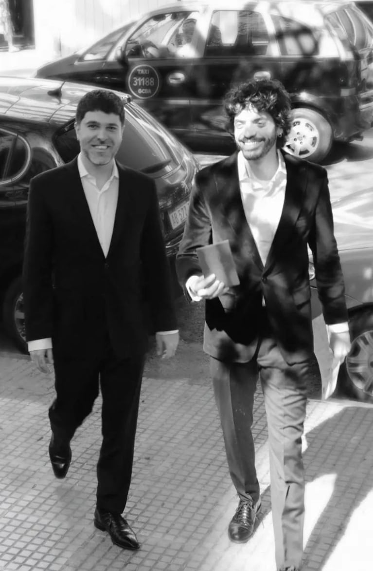 Federico Salles se casó con Pablo Pamucio tras 9 años de noviazgo.