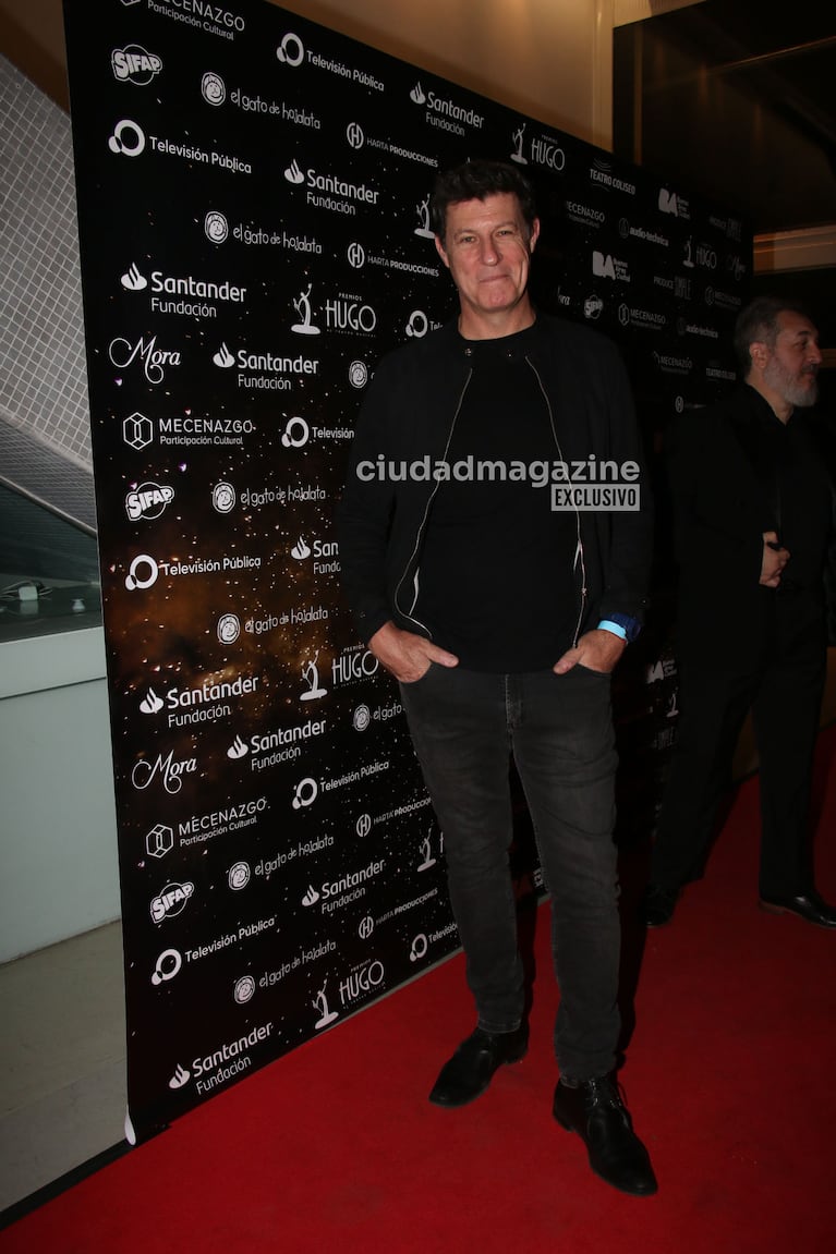 Federico Seeber en los Premios Hugo (Foto: Movilpress).