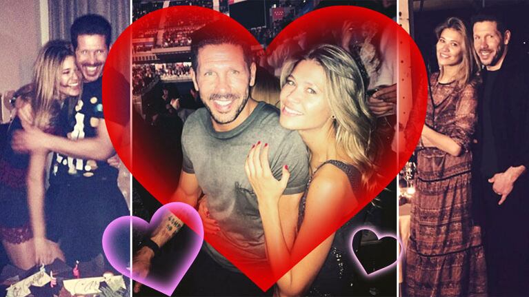 ¡Felicidades! Diego "Cholo" Simeone será padre junto a Carla Pereyra. (Foto: Web)