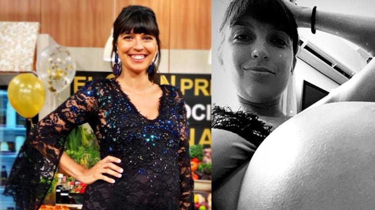 Felicitas está a tres semanas de dar a luz.