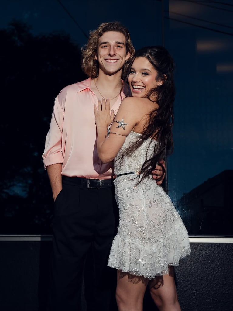 Felipe Bou Abdo y Albana Fuentes. (Foto: @albifuentes)