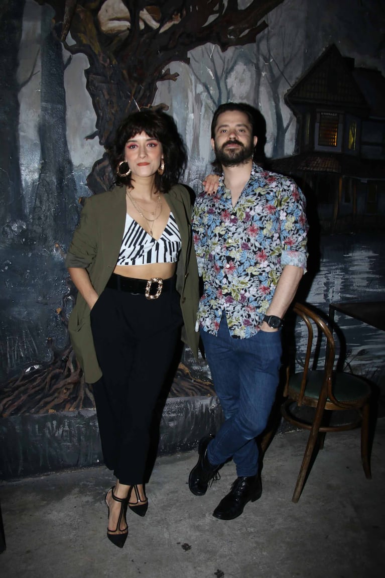 Felipe Colombo y Cecilia Coronado. Foto: Movilpress. 