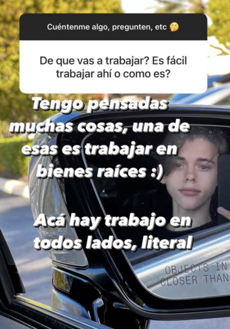 Felipe Fort se va a vivir a Estados Unidos: "En Miami hay trabajo en todos lados"