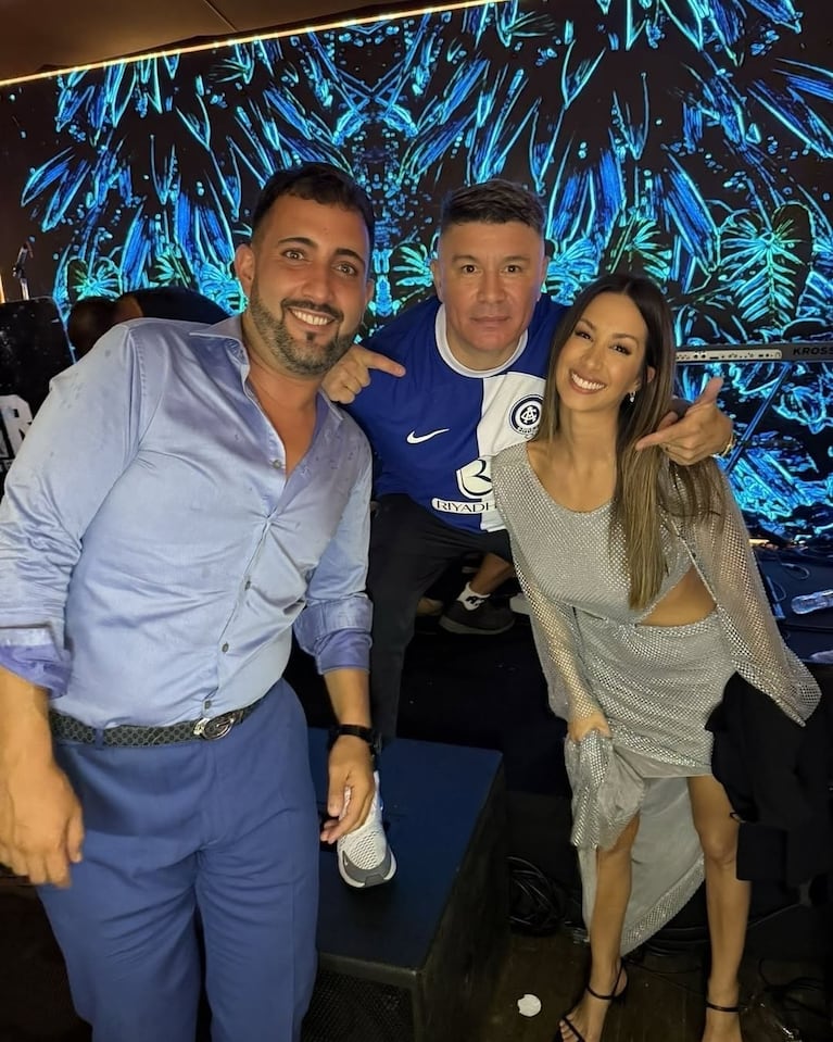 Felix Orsatti, Pablo Lescano y Estefanía Berardi.