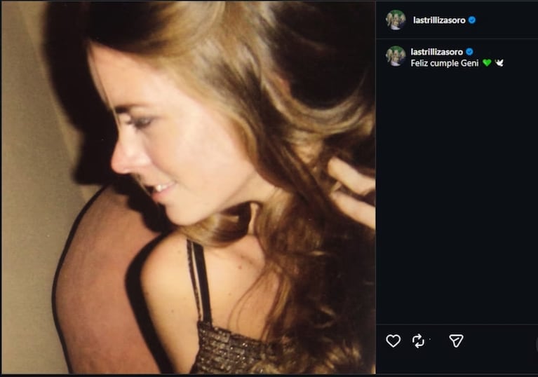 Feliz cumple Geni 💚🕊️
Año tras año, las redes sociales se convierten en el canal para ese homenaje que es, al mismo tiempo, público y profundamente íntimo