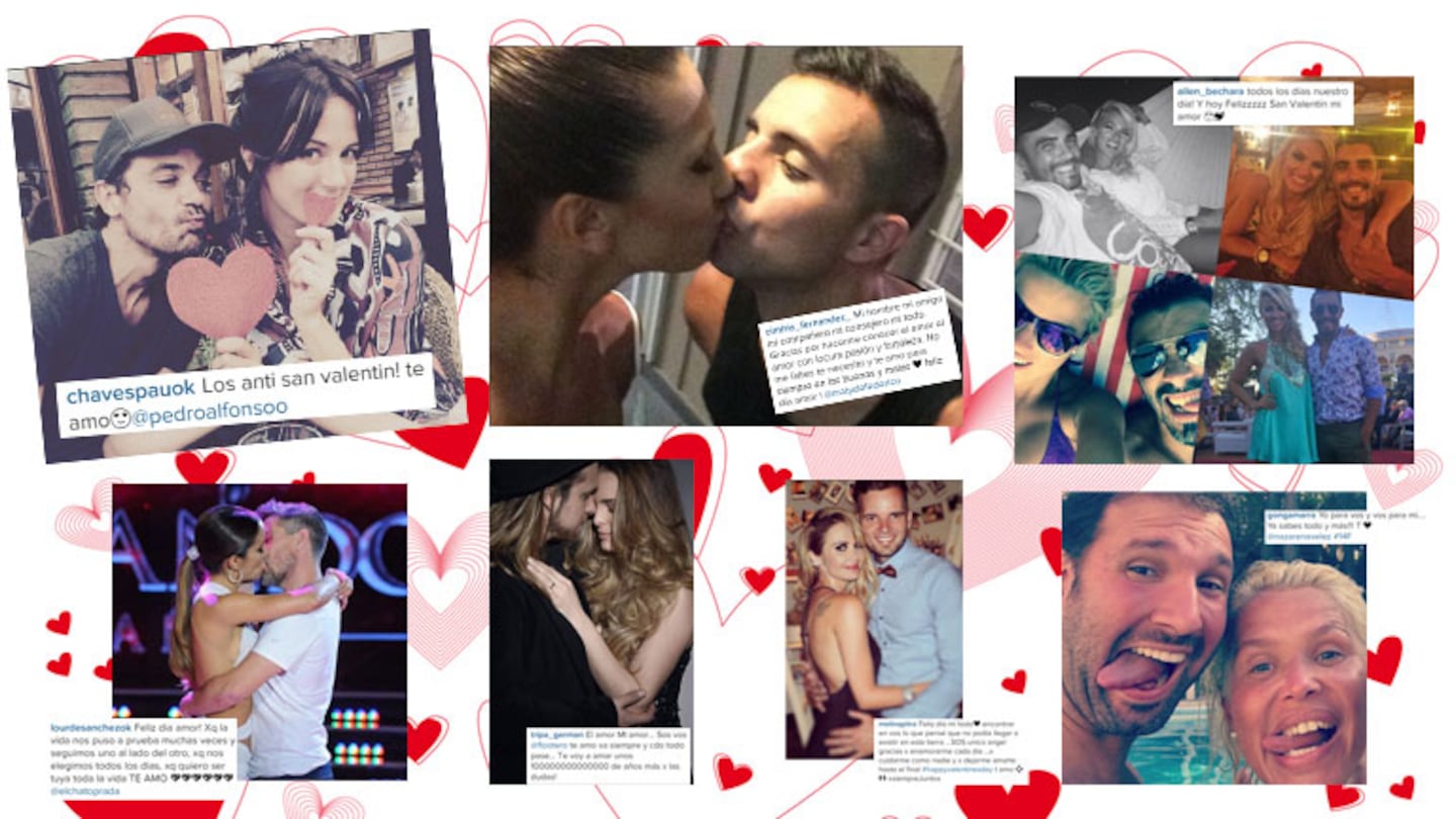 ¡Feliz Día de los Enamorados! Los famosos celebran San Valentín: ¡mirá sus románticos mensajes! (Foto: Instagram)