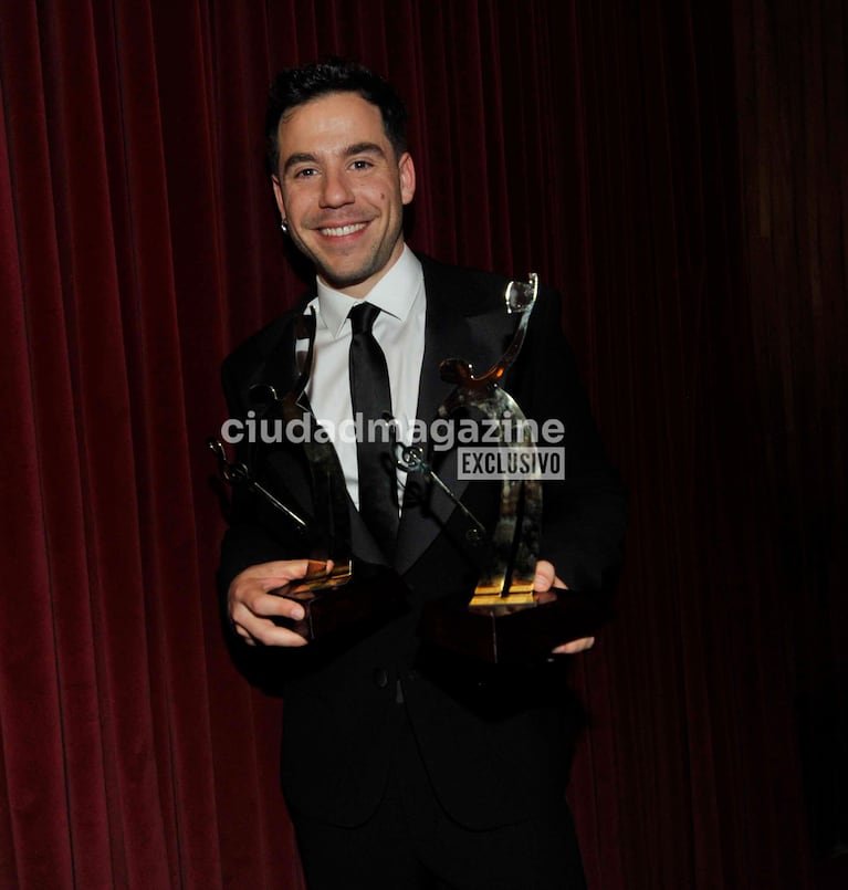 Fer Dente en los Premios Hugo (Foto: Movilpress).