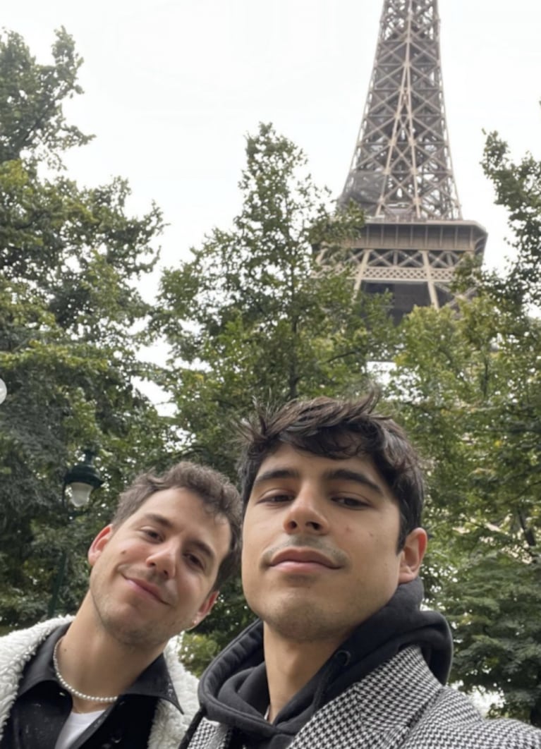 Fer Dente y su novio, Nicolás Di Pace, compartieron las fotos más lindas de sus vacaciones en Europa