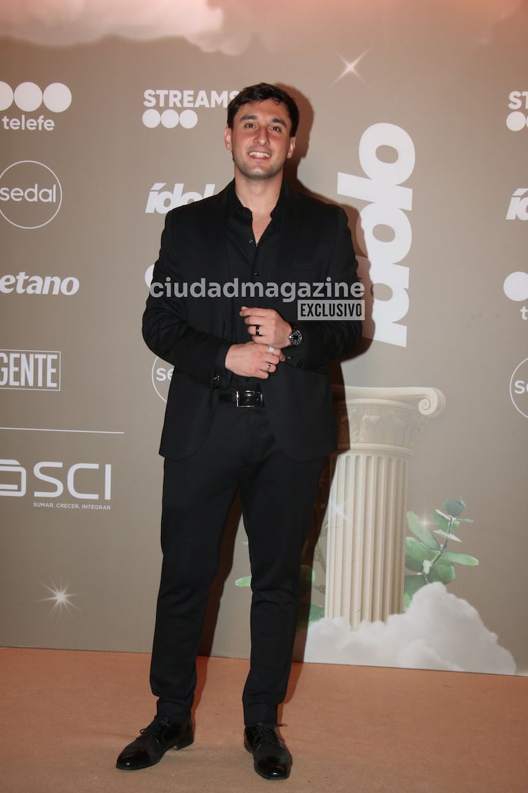 Fermín Bo en los Premios Ídolo Argentina 2025 (Foto: Movilpress).