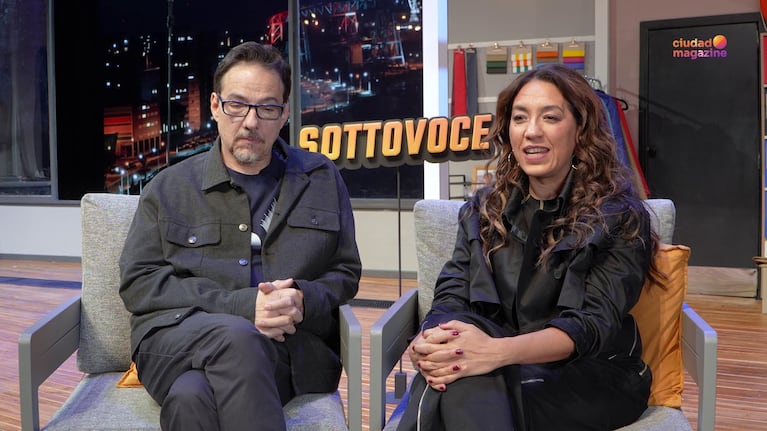 Fernán Mirás y Lorena Vega.