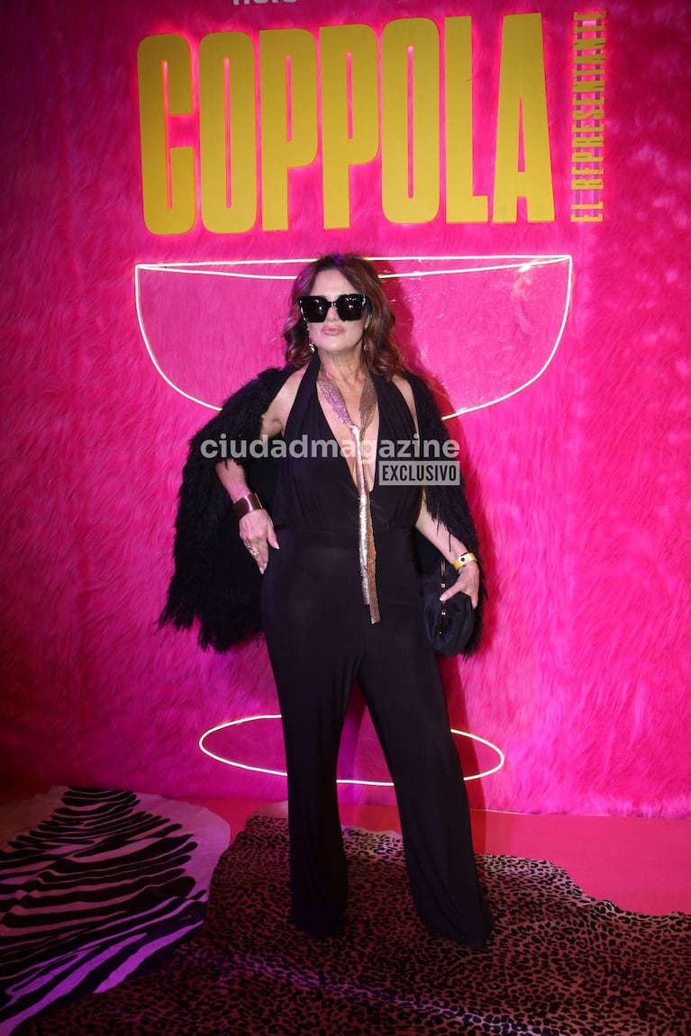 Fernanda Callejón en la presentación de la segunda temporada de la serie de Guillermo Coppola (Foto: Movilpress).
