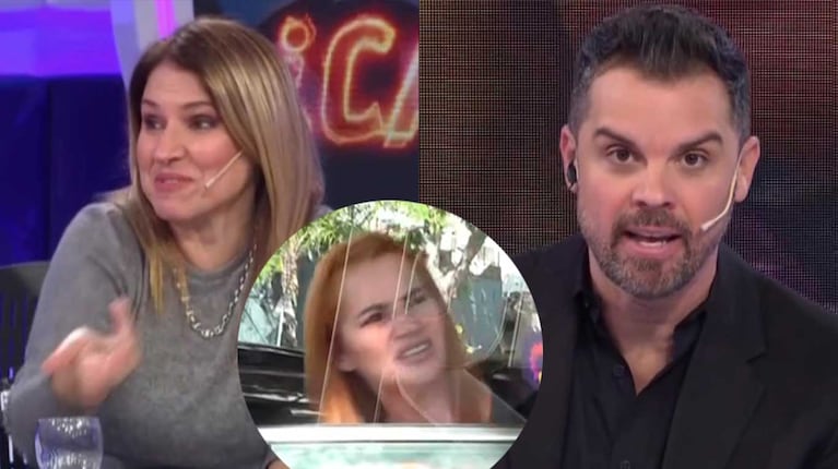 Fernanda Iglesias, Nancy Pazos y Matias Vázquez (Capturas: eltrece)