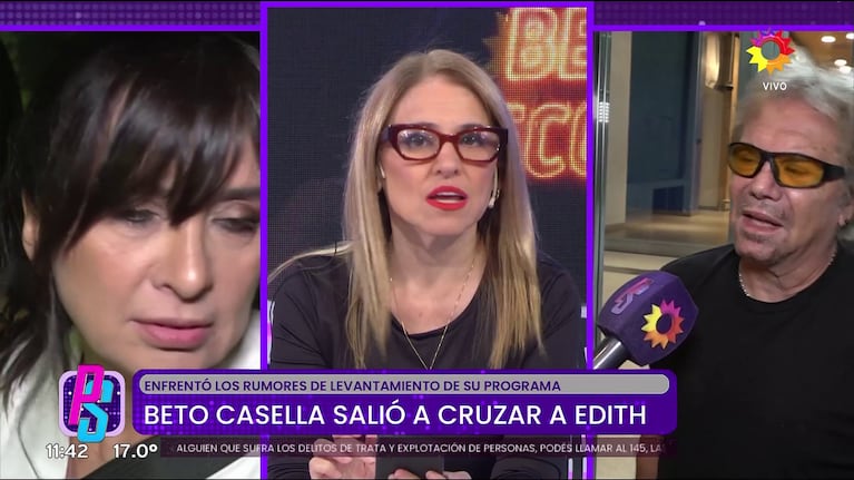 Fernanda Iglesias sobre Beto Casella.