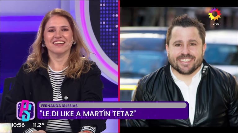 Fernanda Iglesias y Martín Tetaz.