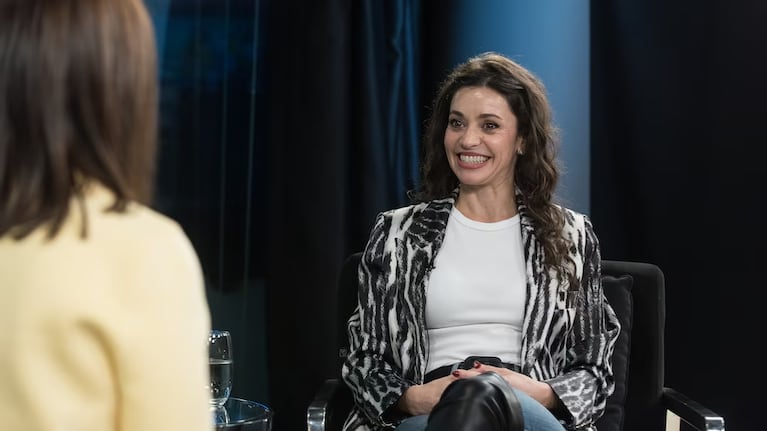 Fernanda Metilli con María Laura Santillán