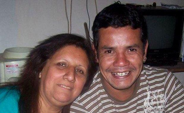 Fernanda Toce y su actual pareja, también músico, Christian Noguera.