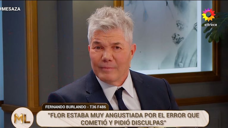 Fernando Burlando aseguró que obligaron a Florencia Peña a dejar Luzu TV tras la fake nwes de Jorge Messi (eltrece)