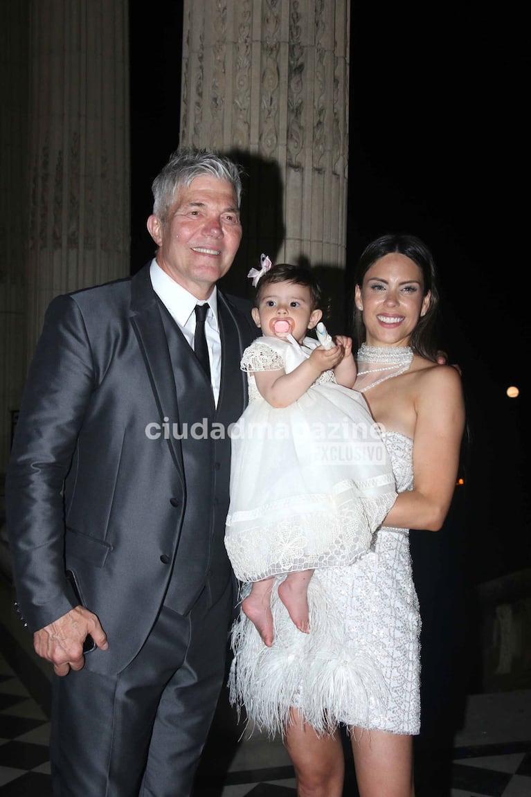 Fernando Burlando, Barby Franco y Sarah. Foto: Movilpress