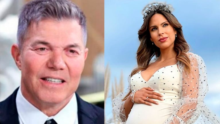 Fernando Burlando contó que él también tiene antojos por el embarazo de Barby Franco.