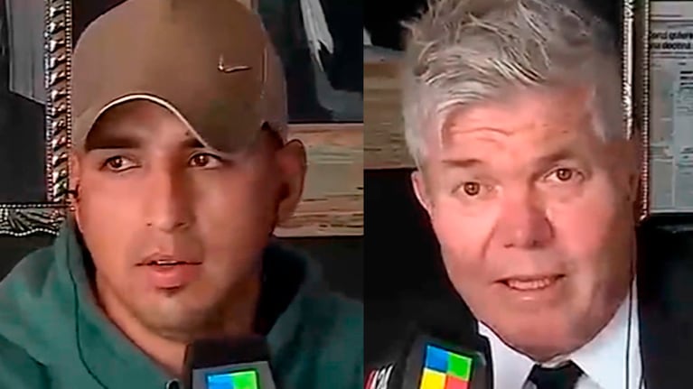 Fernando Burlando discutió muy fuerte con el hermano de Loan.