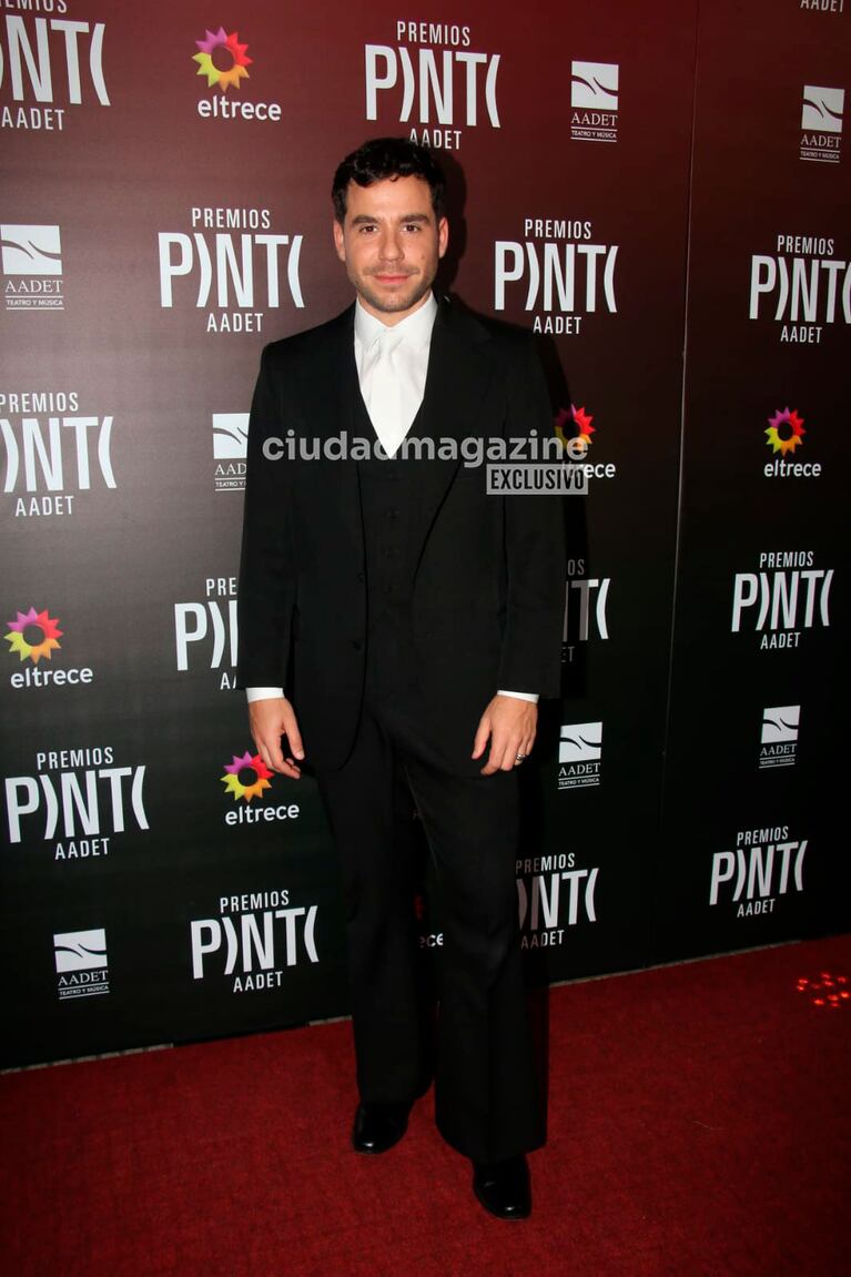Fernando Dente en los Premios Pinti (Foto: Movilpress).
