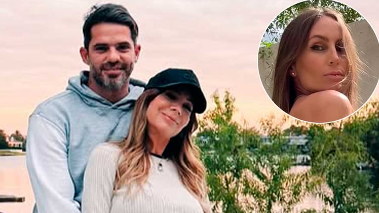 Fernando Gago, Verónica Lafitte y Gisela Dulko (Fotos: Instagram @verolafitte y giseladulko)