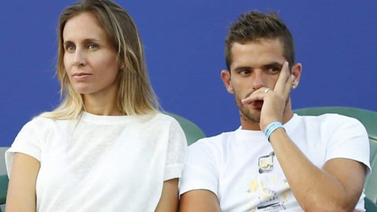 Fernando Gago y Gisela Dulko, separados en medio de la polémica: los medios ingleses hicieron eco del escándalo.