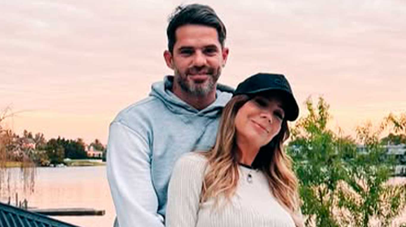 Fernando Gago y Verónica Lafitte   (Foto: Instagram @vero_laffitteok)