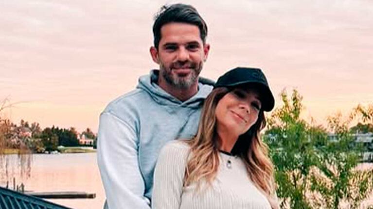 Fernando Gago y Verónica Lafitte (Foto: Instagram @vero_laffitteok)