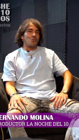 Fernando Molina, amigo y productor de Diego Maradona en La Noche del 10.