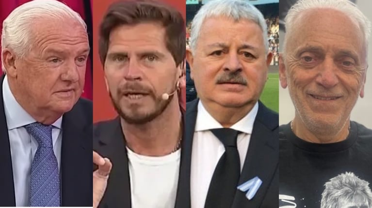 Fernando Niembro, Pollo Vignolo, Tití Fernández y Walter Nelson